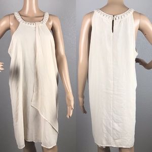 Bisou Bisou Michele Bohbot chiffon dress sz L